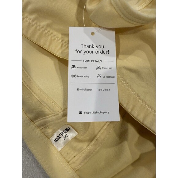 NEW Daisy Bra Womens XL Yellow Floral Front Snap Wireless Stretch Comfort - Picture 5 of 8